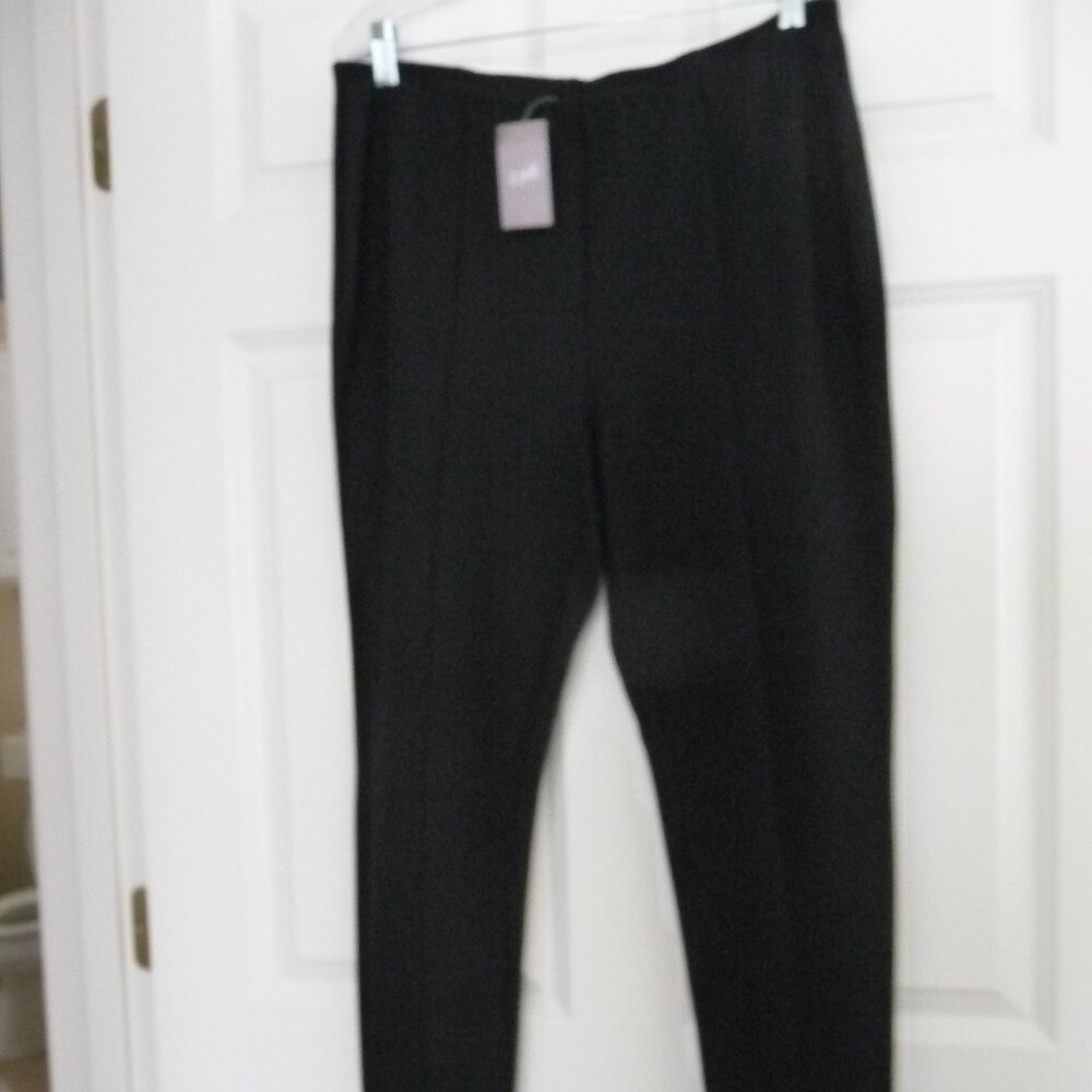 NEW WITH TAG J JILL BLACK PONTE LEGGINGS   SIZE: LARGE